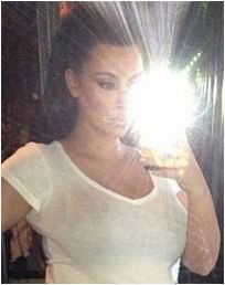 Kim Kardashian’s Pregnant Belly Photo May Be Photoshopped