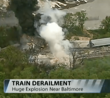 15 Freight Train Cars Derail in Maryland, One Person Injured