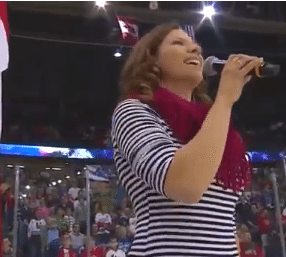 Jazz Singer Alexis Normand Delivered an Unforgettable Version of the National Anthem