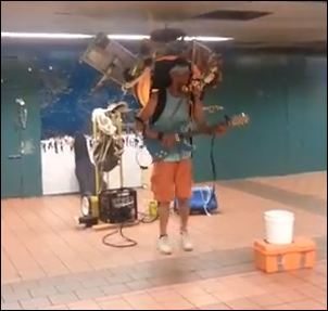 I Saw This Guy Today In The Subway Station – Video