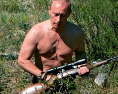 Vladimir Putin, Put Your Shirt On. You Are Not Muscular, You Are No Saint
