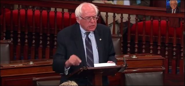 Senator Bernie Sanders on Senate Floor Rails Against The Republican “Blackmail” – Video
