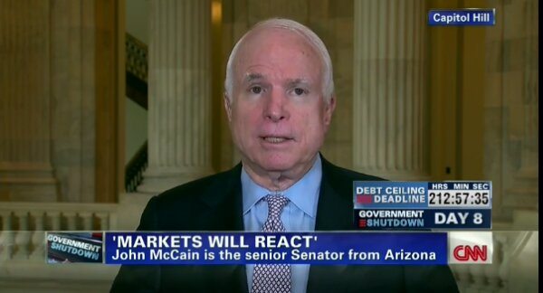 Sen. John McCain – The Teaparty Republicans Did It