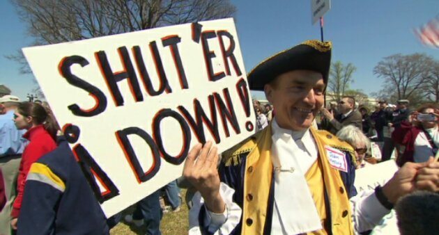 The Teaparty Energized by Government Shutdown