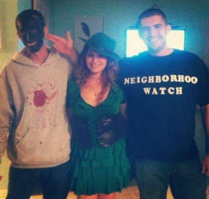 Trayvon Martin and George Zimmerman as Halloween Costumes? SICK