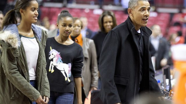Sasha Obama Wears Unicorn Sweater, Unicorn Sweaters Go Extinct