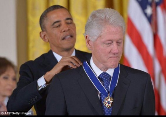 Medal of Freedom Awards go to Bill Clinton and Oprah Winfrey