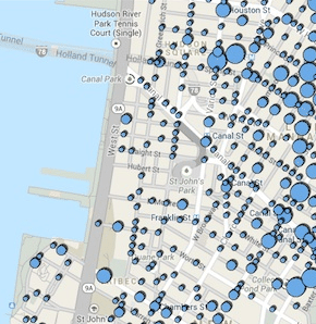 NYPD Releases Interactive Crime Map