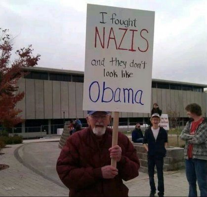 ‘I Fought Nazis, And They Didn’t Look Like Obama’ – PIC