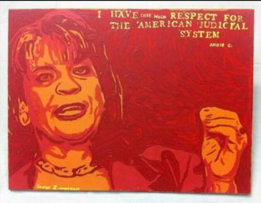 Zimmerman’s Latest Artwork Targets Prosecutor Angela Corey