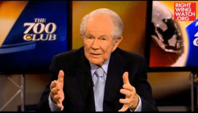 Pat Robertson Explains When It’s Okay to Have Genocide – Video