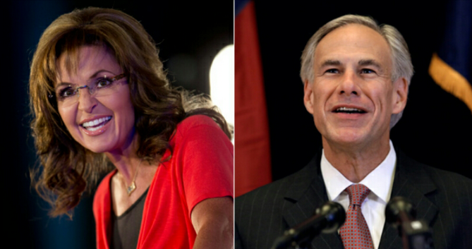 Sarah Palin is Endorsing Greg Abbott Because of Ted Nugent