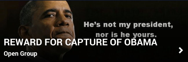 Facebook Page is Accepting Donations to “Capture and Permanently Remove Obama”