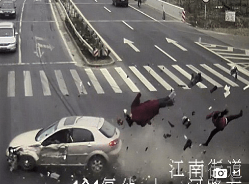 Caught on Camera: The Shocking Moment a Couple is Hit and  killed by a car