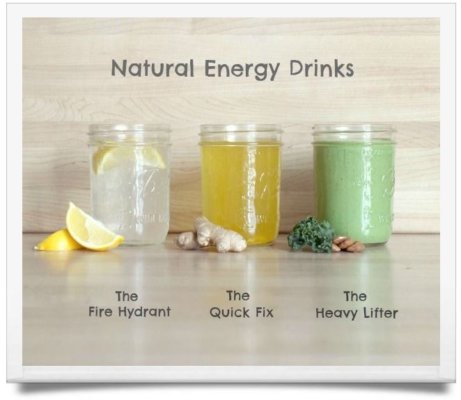3 Great Homemade Energy Drinks
