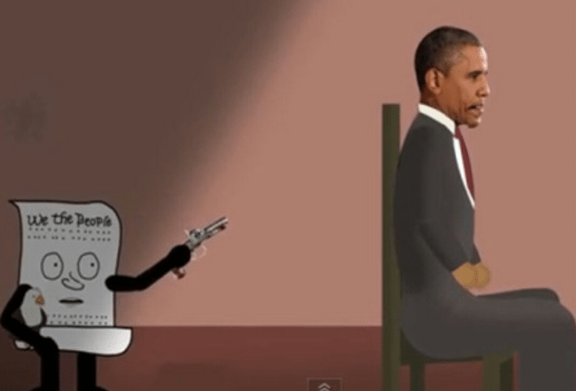 Teaparty Nuts Create Cartoon Showing President Obama Being Assassinated – Video