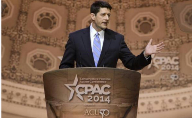 Paul Ryan’s CPAC Speech Based on Fictional Events