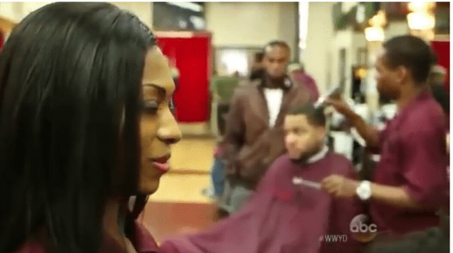 A Black Man Brings His White Girlfriend To The Barber Shop – Video