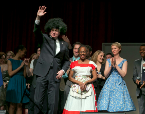 Bill De Blasio Wears Afro Wig at Charity Event – PIC