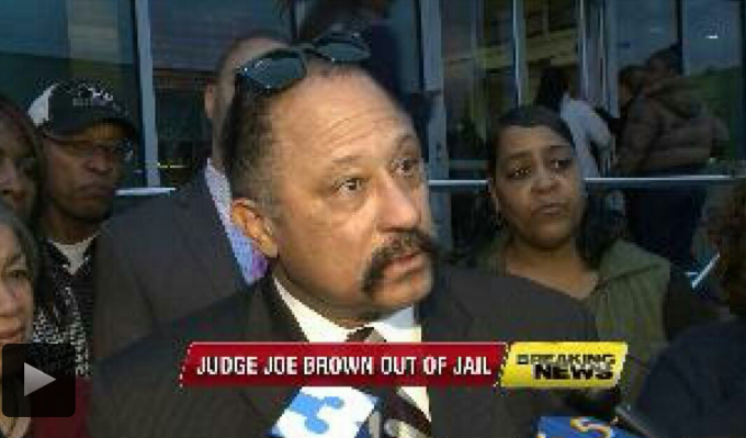 Judge Joe Brown Thrown in Jail
