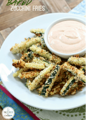 Today’s Recipe – Baked Zucchini Fries