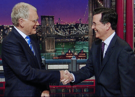 Stephen Colbert to Take Over from David Letterman