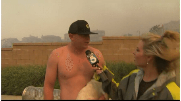 Best Interview Ever – Shirtless Dude With a Dog