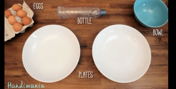 Watch – The Easiest Way to Separate The Yolk From The Egg-white