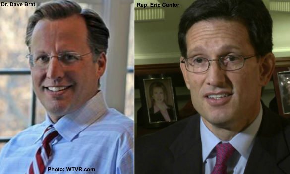 OMG – Eric Cantor Loses His House Seat To a Teaparty Brat