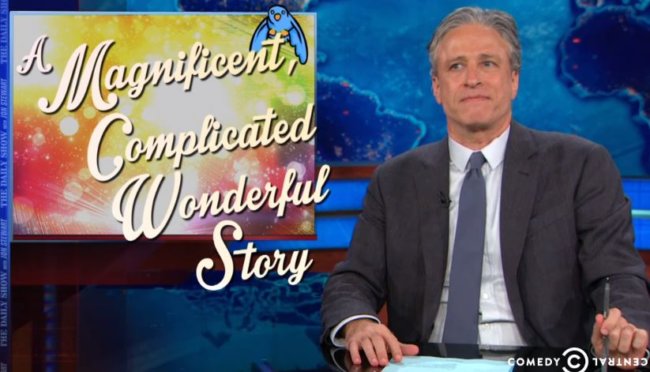 Jon Stewart to Fox – If Bowe’s Father Was on Duck Dynasty, “you’d like him just f*cking fine” – Video