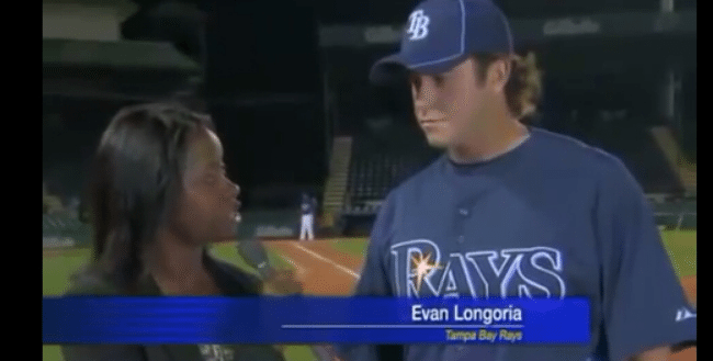 Watch Evan Longoria’s Bare Handed Catch Saves Reporter’s Life