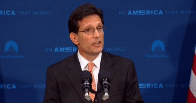 Eric Cantor Announces He’s Stepping Down as Majority Leader