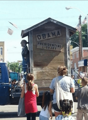 4th of July Celebration Featured Obama Hating Float – PIC