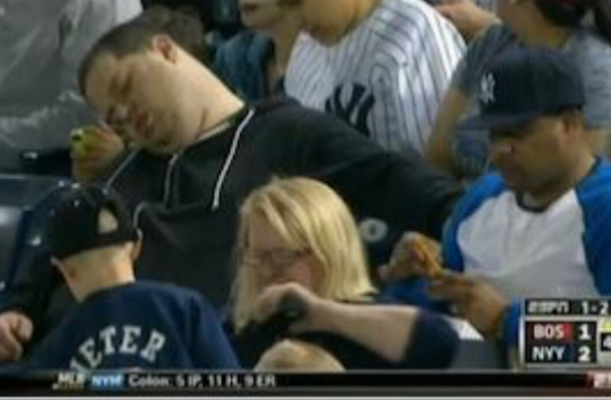 Sleeping Fan Sues NY Yankees and ESPN for Defamation