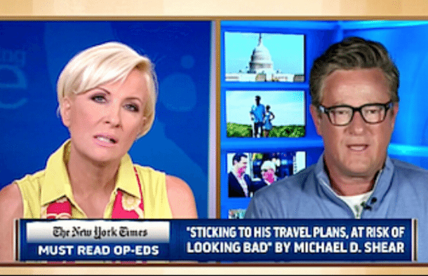 Joe Scarborough Tells Big Lie On Television, Issues Small Apology on Twitter