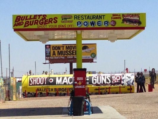 BULLETS AND BURGERS: WELCOME TO THE USA