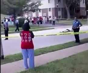 Raw Eyewitness Video Moments After Michael Brown Was Murdered – Video