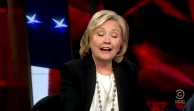Hillary Clinton’s “Unannounced” Appearance on The Colbert Report – Video