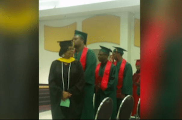 Here is Michael Brown at His High School Graduation – Video