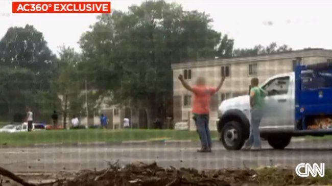 New Video of Mike Brown Shooting – “He Had His F*cking Hands In The Air!” – Video