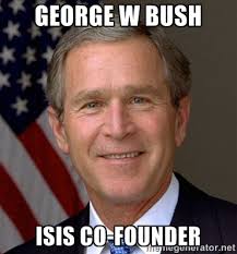 ISIS: OBAMA CONTINUES TO CLEAN UP BUSH’S SHIT