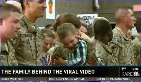 Heart Warming – 3 Year Old Boy Defies Military Protocol – Video