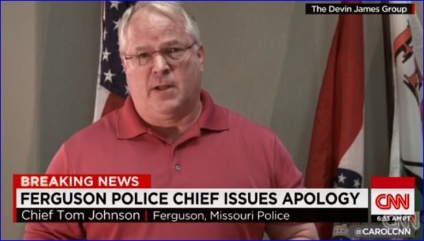 Ferguson Police Chief Apologizes to The People of Ferguson – Video