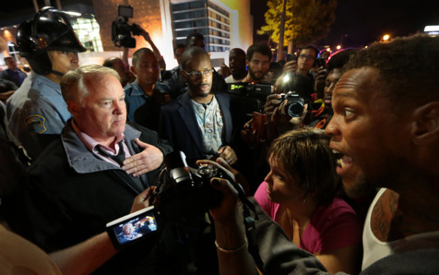 Ferguson Police Chief’s Apology Sparks More Protests and Arrests – Video