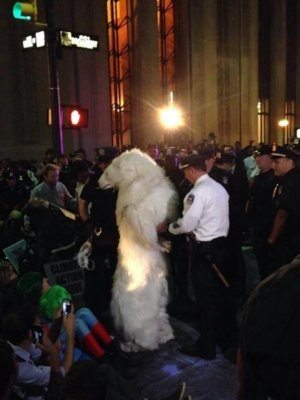 I BET YOU DIDN’T KNOW THAT A POLAR BEAR WAS ARRESTED TODAY
