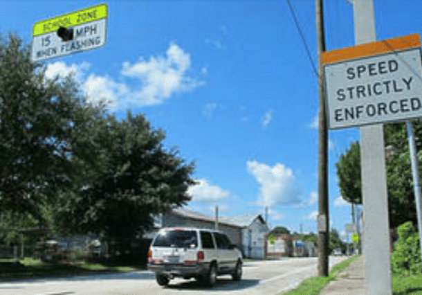 Florida Town Force Drivers to Change Speed 6 Times or Be Ticketed