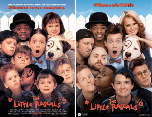 The Little Rascals Then and Now – PIC