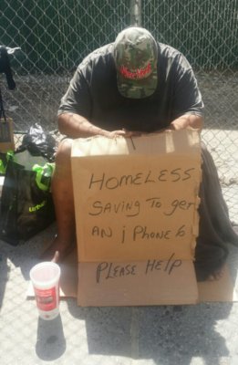 This Homeless Man Needs Your Help… to Get The iPhone 6