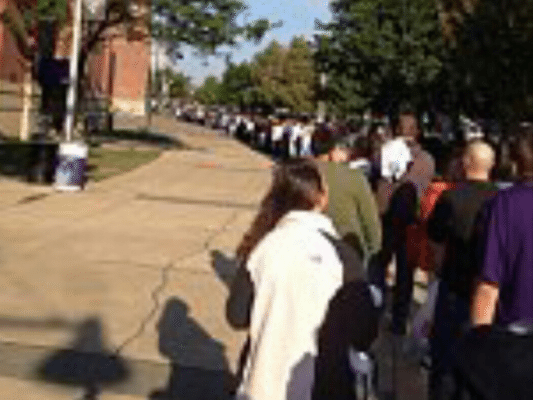 Fans Lined Up for Half a Mile to Trade in Ray Rice Jerseys – PICs