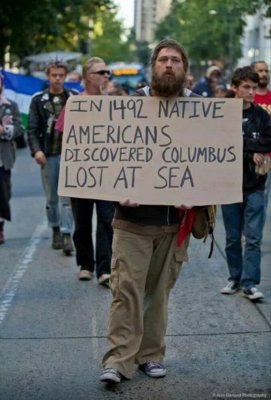 Native Americans Found Christopher Columbus – PIC